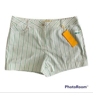 NWT Louis Castel Striped Shorts